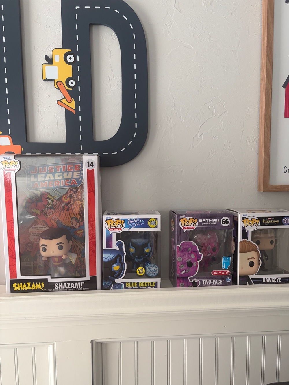Funko Pop! Batman Forever Two-Face Purple Art Series